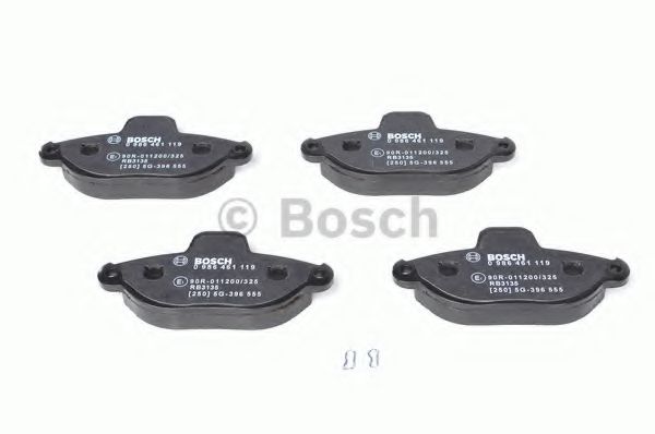 set placute frana,frana disc 3