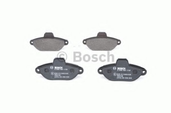 set placute frana,frana disc 6