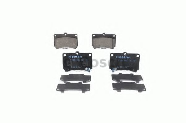 set placute frana,frana disc 4