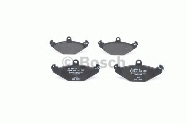 set placute frana,frana disc 4