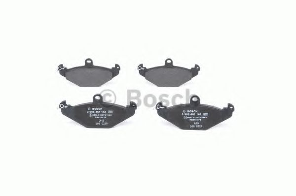 set placute frana,frana disc 6