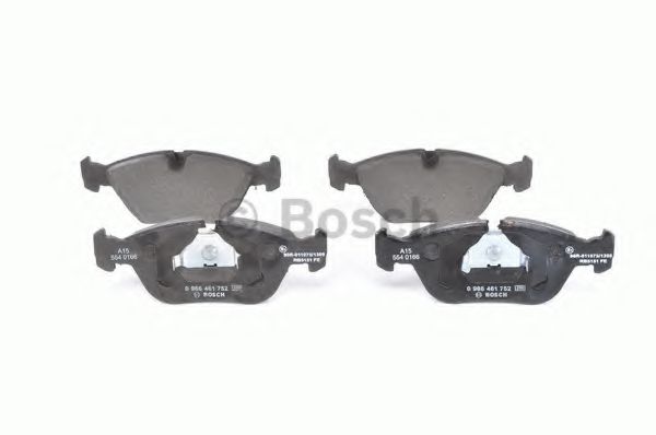 set placute frana,frana disc 4