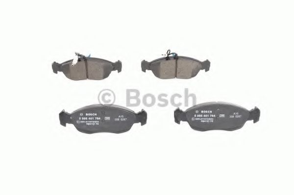 set placute frana,frana disc 2