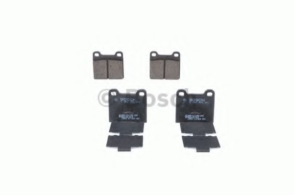 set placute frana,frana disc 4