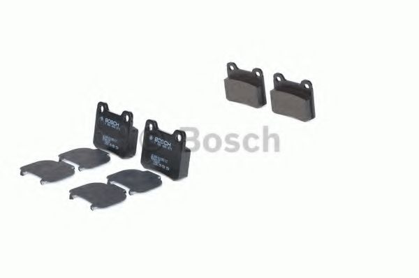set placute frana,frana disc 2