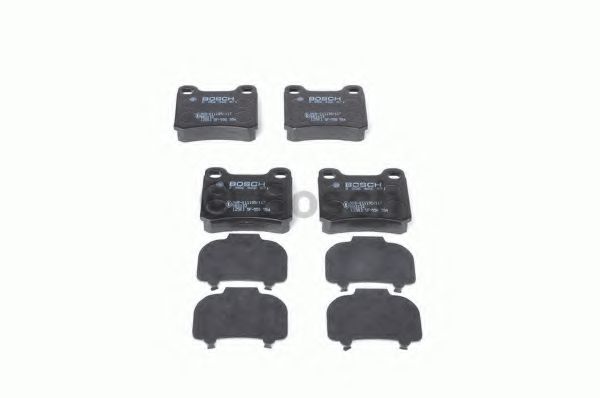 set placute frana,frana disc 3