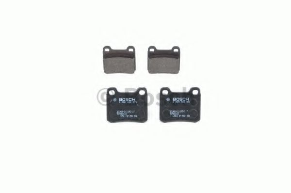 set placute frana,frana disc 6