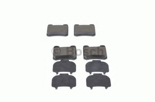 set placute frana,frana disc 8
