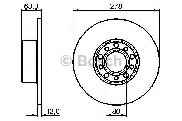 Disc frana 3