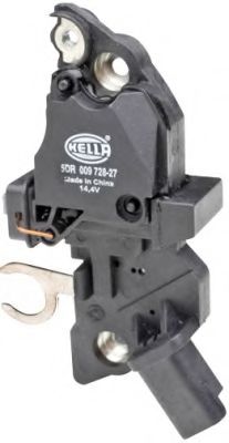5DR 009 728-271 Regulator, alternator HELLA 