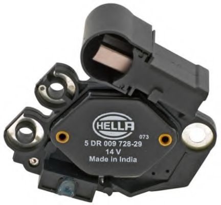 5DR 009 728-291 Regulator, alternator HELLA 