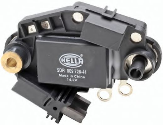 5DR 009 728-411 Regulator, alternator HELLA 