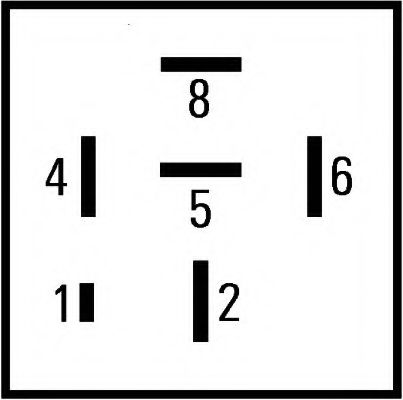 Releu, temporizare stergator parbriz 3