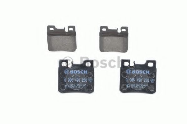 set placute frana,frana disc 4
