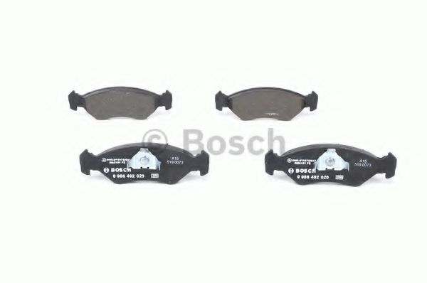 set placute frana,frana disc 4