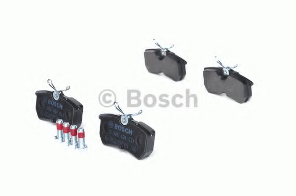 set placute frana,frana disc 2
