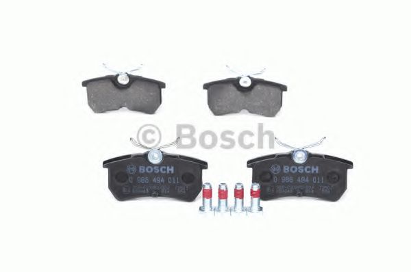 set placute frana,frana disc 4