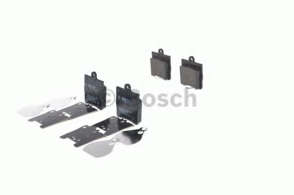 set placute frana,frana disc 2