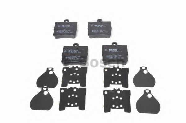 set placute frana,frana disc 3