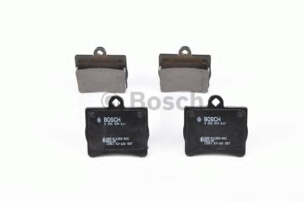 set placute frana,frana disc 4