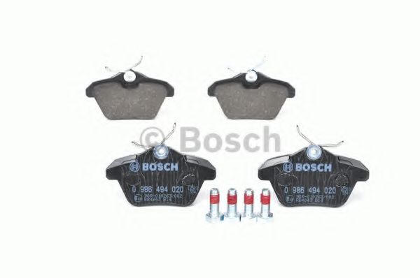 set placute frana,frana disc 4