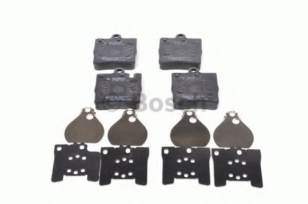 set placute frana,frana disc 3