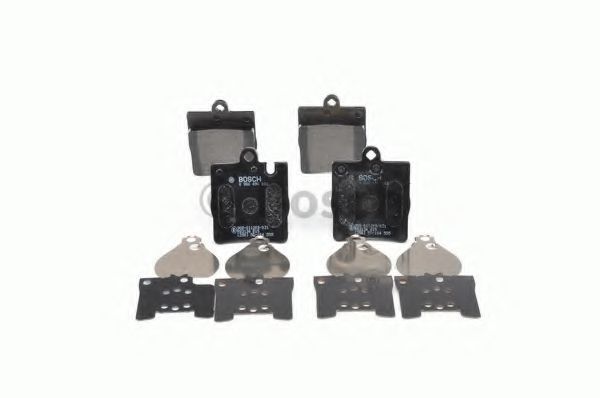 set placute frana,frana disc 4