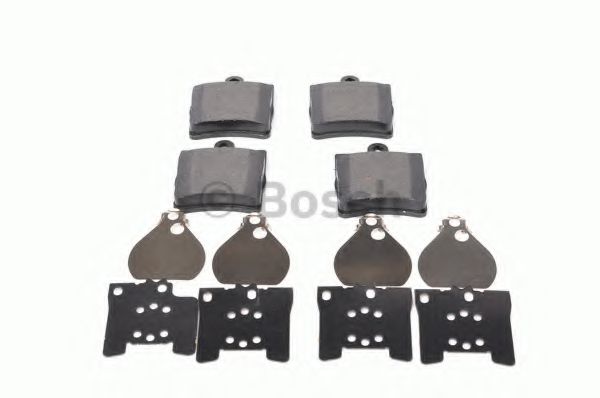 set placute frana,frana disc 8