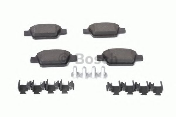 set placute frana,frana disc 8