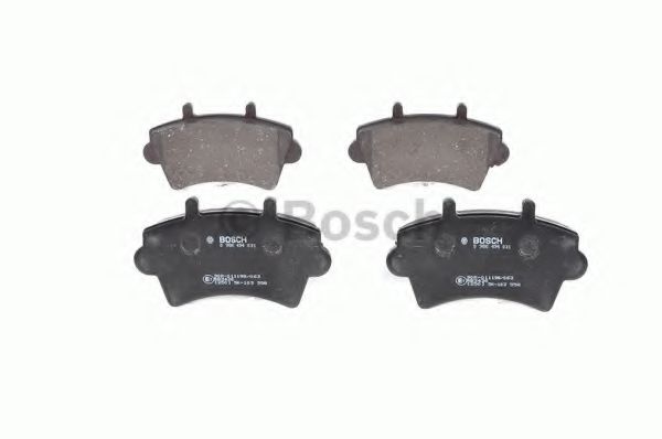 set placute frana,frana disc 4