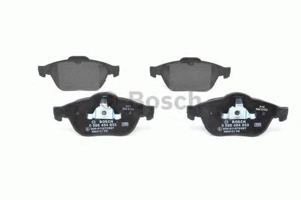 set placute frana,frana disc 4