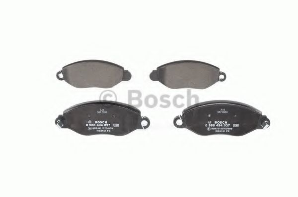 set placute frana,frana disc 4