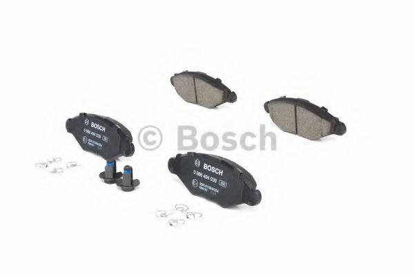 set placute frana,frana disc 2