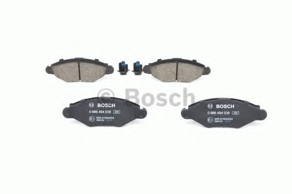 set placute frana,frana disc 6