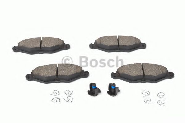set placute frana,frana disc 8