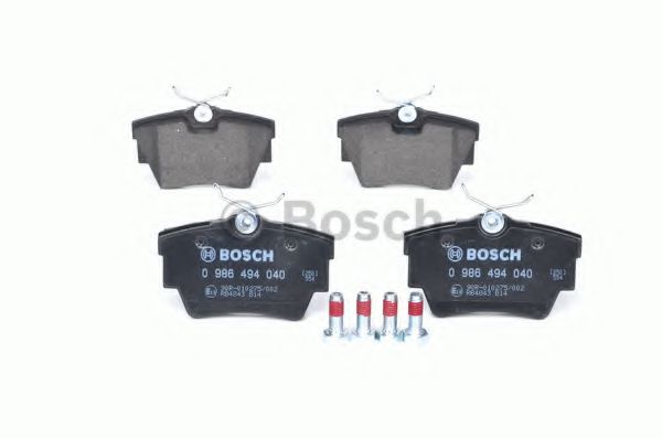 set placute frana,frana disc 4
