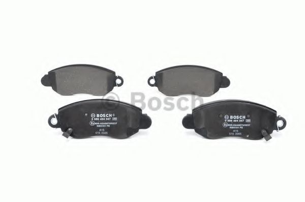 set placute frana,frana disc 4