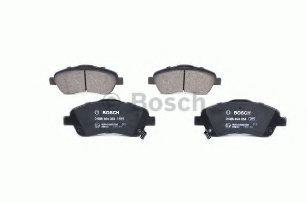 set placute frana,frana disc 4