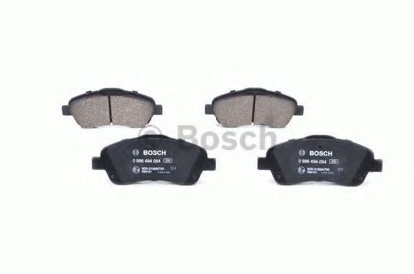 set placute frana,frana disc 6