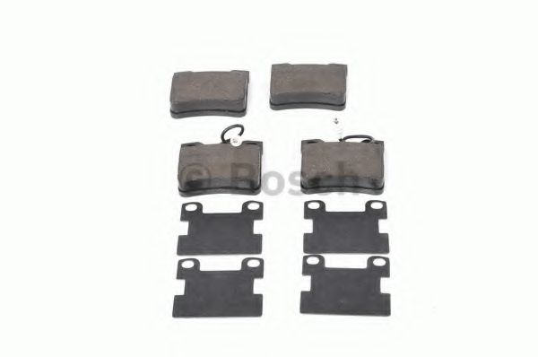 set placute frana,frana disc 8
