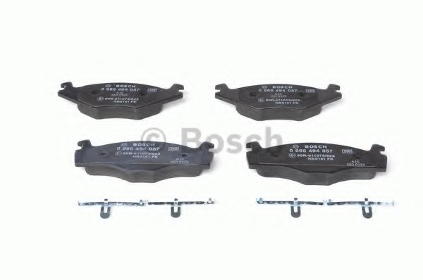 set placute frana,frana disc 3