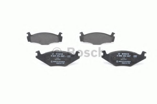 set placute frana,frana disc 6