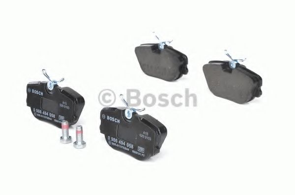 set placute frana,frana disc 2