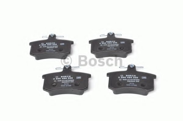 set placute frana,frana disc 3