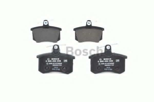set placute frana,frana disc 6
