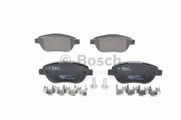 set placute frana,frana disc 4