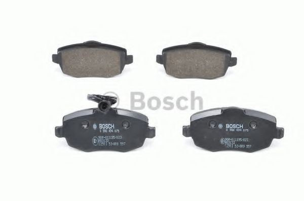 set placute frana,frana disc 4