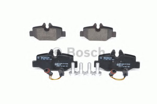 set placute frana,frana disc 4