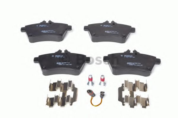 set placute frana,frana disc 3