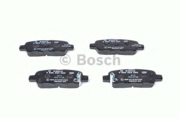 set placute frana,frana disc 3